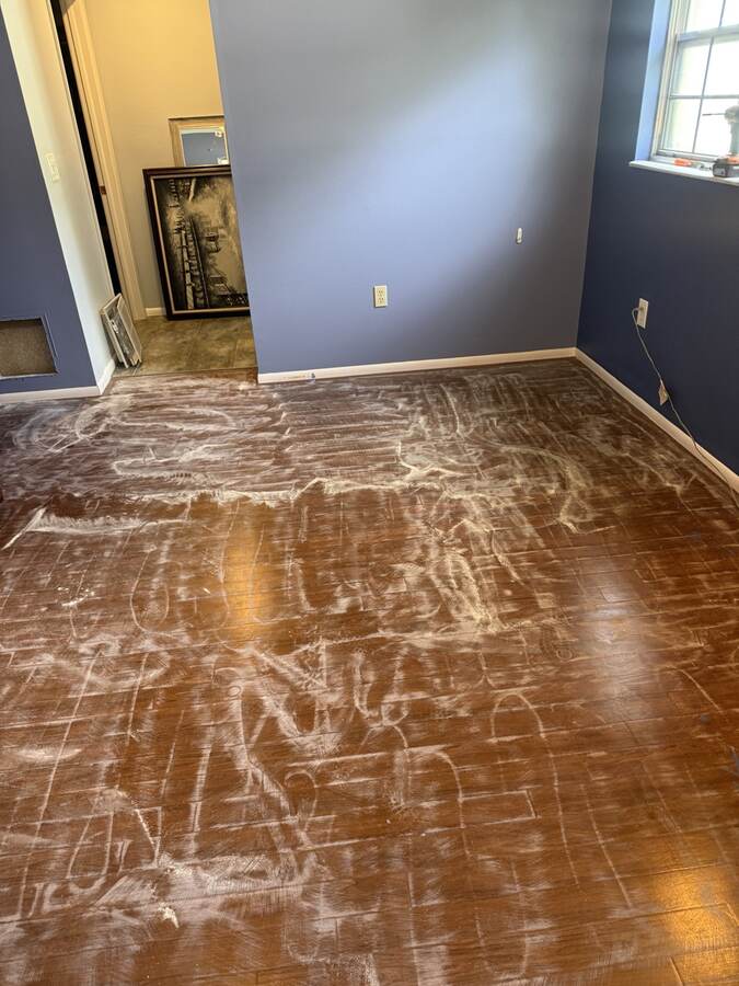 Floor preparation after old flooring removal in Hudson Florida